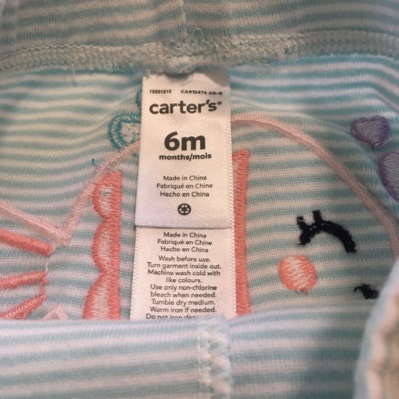 6m (5/$20) Two Pairs of Carter’s Leggings - Picture 4 of 11